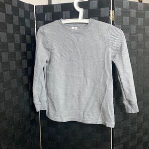 Boys Size M (8) Gray long Sleeve